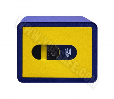 Сейф мебельный MySafe MSR.30.E Blue Yellow